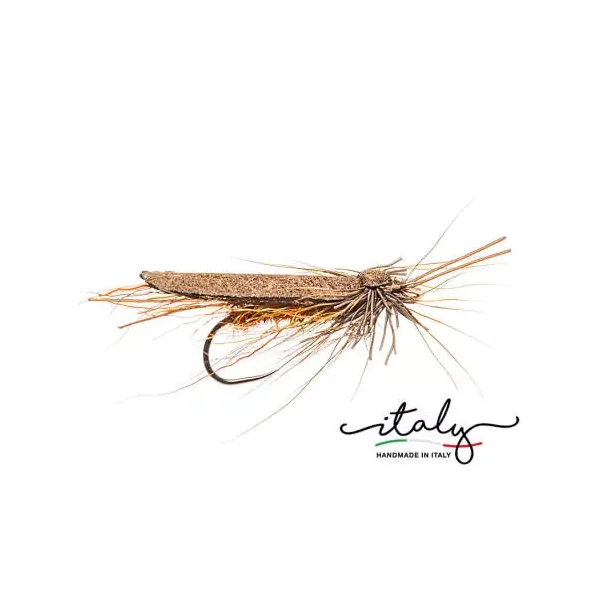 Fabios Realistic Brone Stonefly mosca aguas rápidas