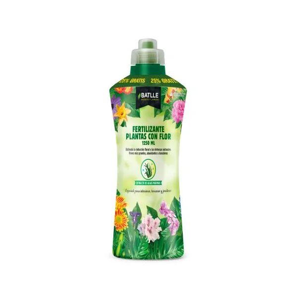 FERTILIZANTE PLANTAS CON FLOR 1250ml.