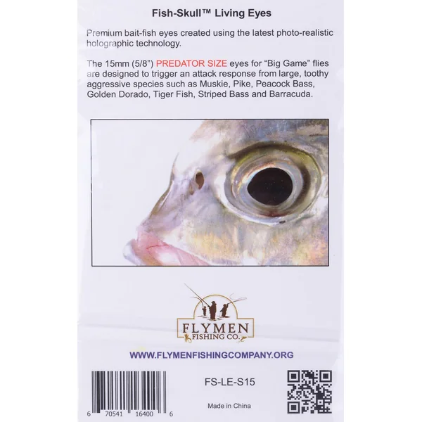 Fish Skull Ojos vivos Ojos - Imagen 10