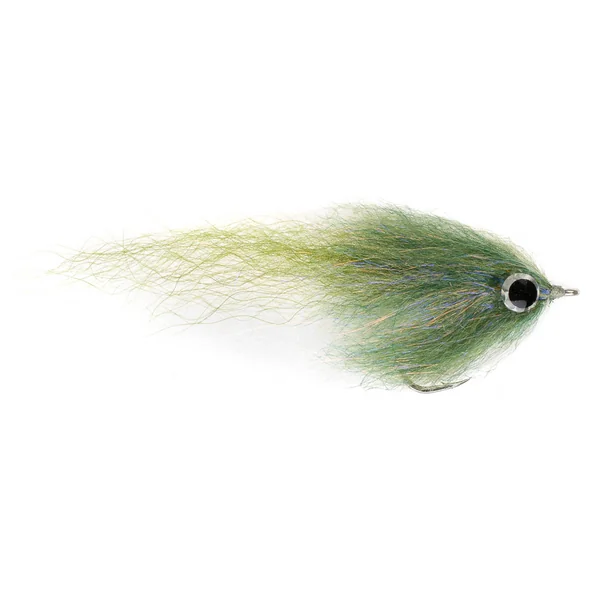 Fishient H2O Mosca de agua salada - Brush Fly olive & white