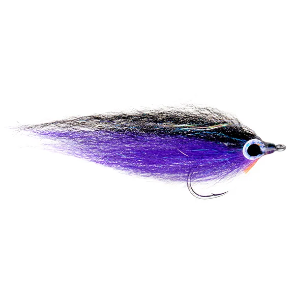 Fishient H2O mosca de agua salada - Deadly Deceiver black & purple