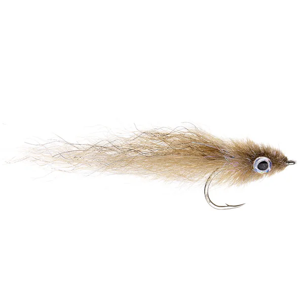 Fishient H2O Streamer - 3D Finger Mullet salmonete marrón