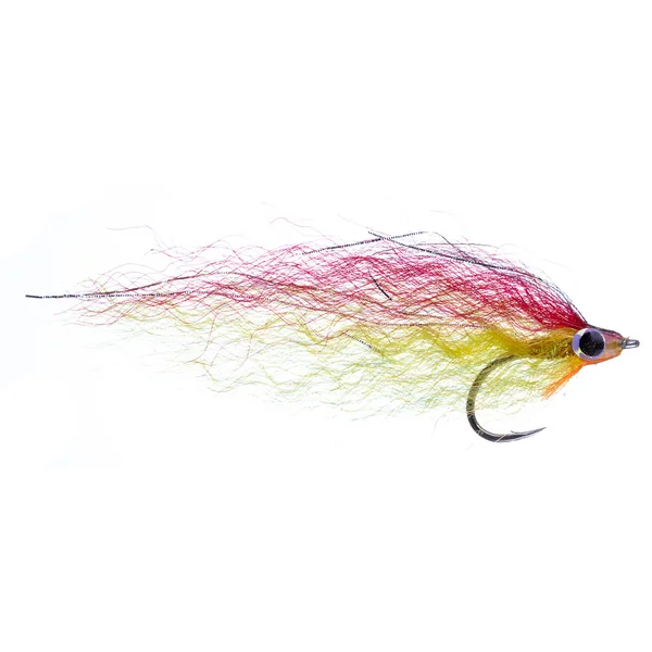 Fishient H2O Streamer - Tigre Engañador rojo y amarillo