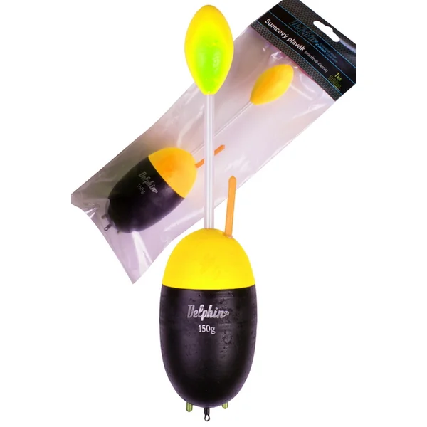 Flotador para siluro (amarillo-negro)