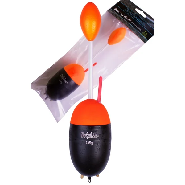 Flotador para siluros (naranja-negro)