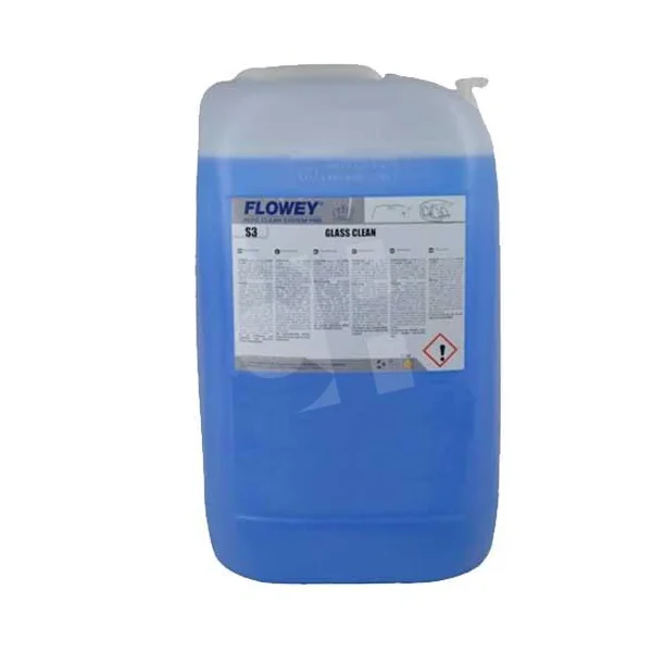 FLOWEY S3 GLASS CLEAN 25 LTR