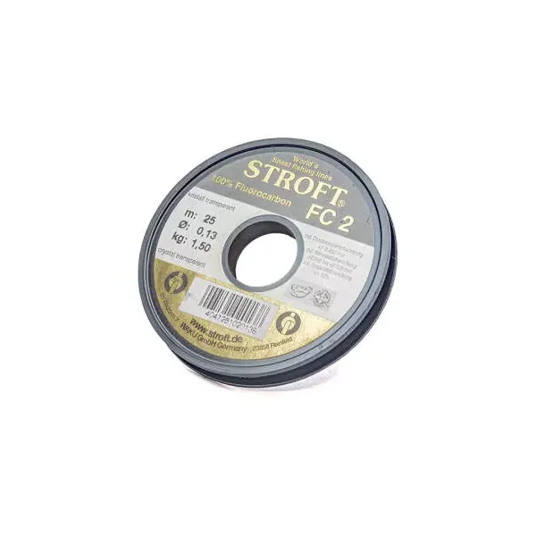 Fluorocarbono para tippet stroft FC2 - 25 m