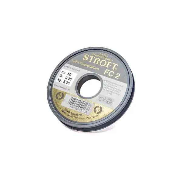 Fluorocarbono para tippet stroft FC2 - 50 m