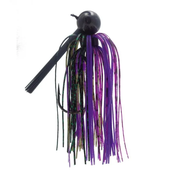 Football Jig Baitsfishing 4/0 - 14g Junebug Flash