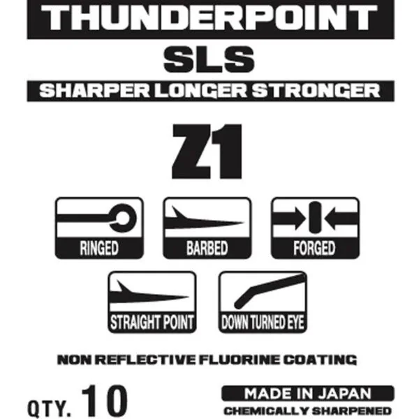 Forge Tackle Anzuelos Thunderpoint Z1 Nº2 - Imagen 2