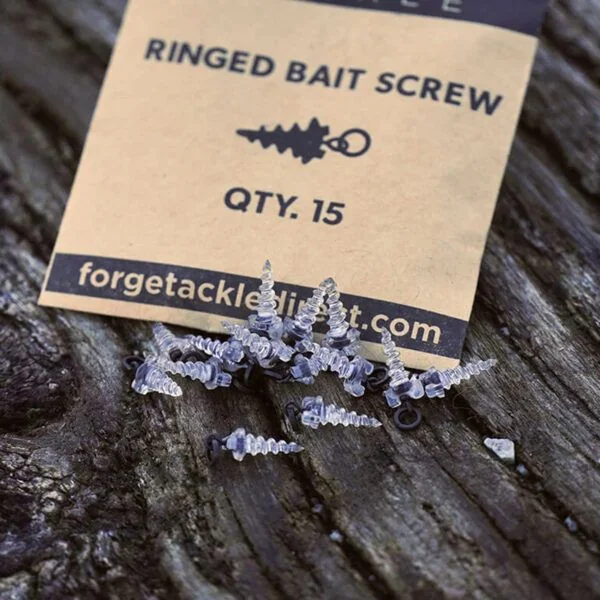 Forge Tackle Ringed Bait Screw 15 unidades