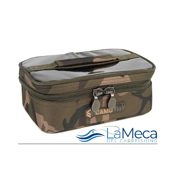 FOX CAMOLITE 8 POT HOOKBAIT CASE