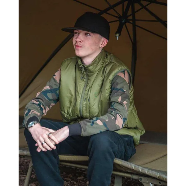 Fox Chaleco Olive quilted 100 Gilet -S