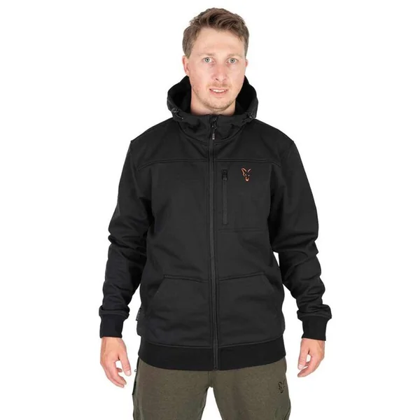 Fox Chaqueta Soft Shell Negro y Naranja-S