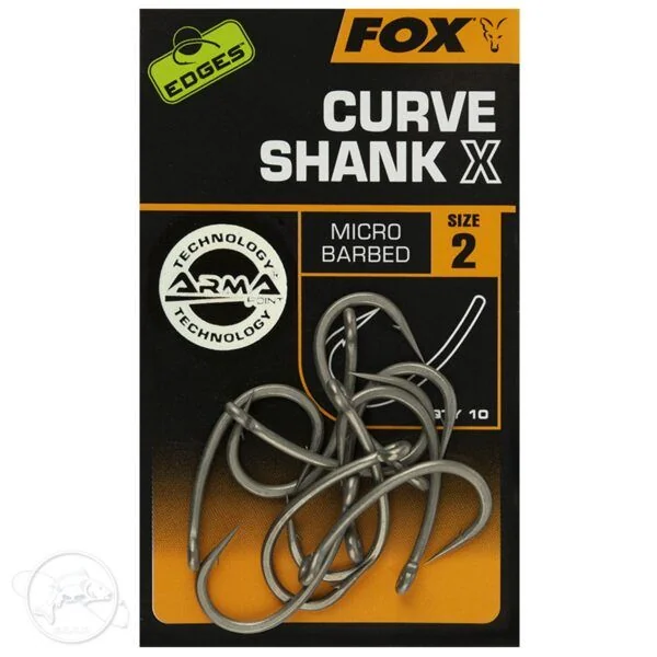 Fox Edges Curve Shank X Nº2 - Imagen 2