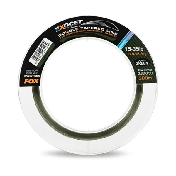 FOX EXOCET DOUBLE TAPERED 0.33-0.50MM - La Nave del Pescador