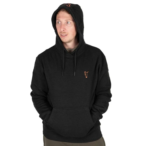 Fox Sudadera Negro y Naranja-2XL - Imagen 5