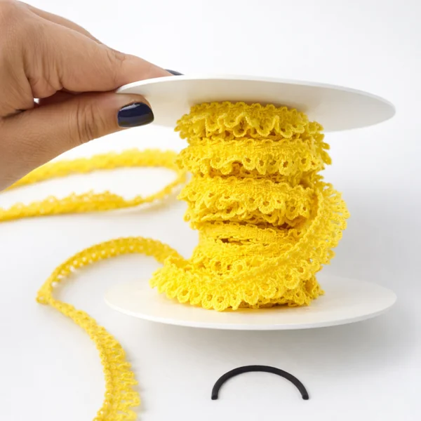 Fruncido Amarillo 1,5 cm