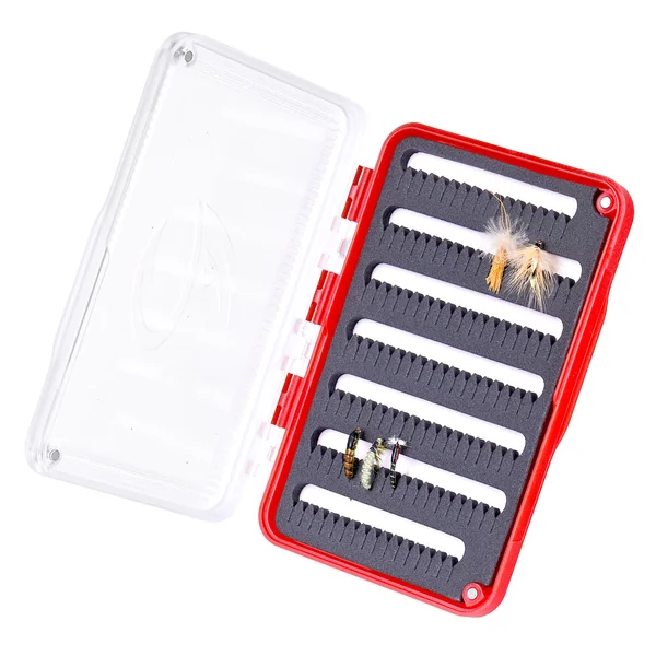 Fulling Mill Pocket Box caja de moscas roja - Imagen 2