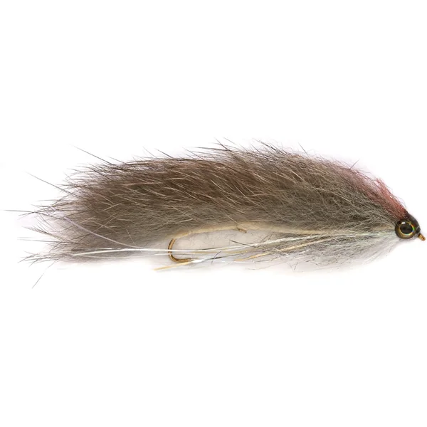 Fulling Mill Streamer - Snake-Bait Grey Barbless