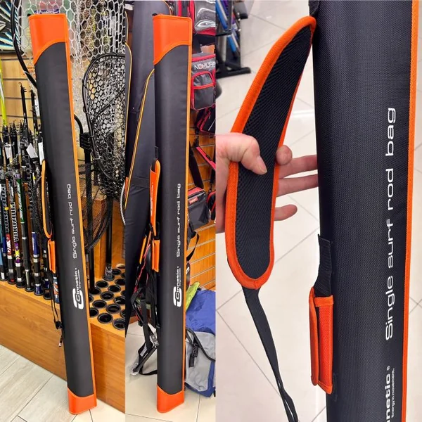 FUNDA RIGIDA de 160 cm CINNETIC "SINGLE SURF ROD BAG"