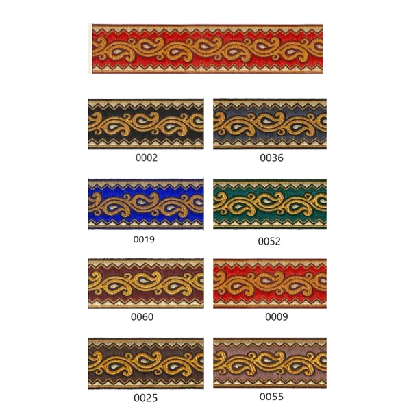 Galón Jacquard Greca 33 mm - Imagen 2