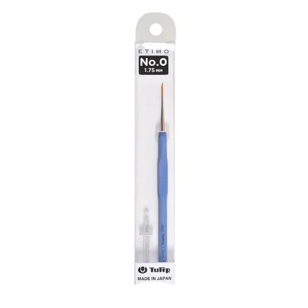 Ganchillo Tulip Etimo turco azul