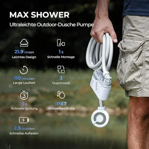 Gardner Flextail Max Shower (Ducha) - Imagen 4