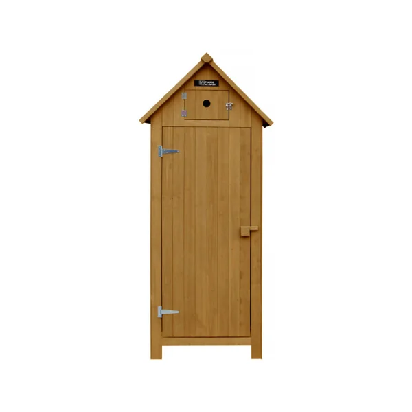 Gartenschrank "Cabanon" - 77 x 54,5 x 179 cm - Braun