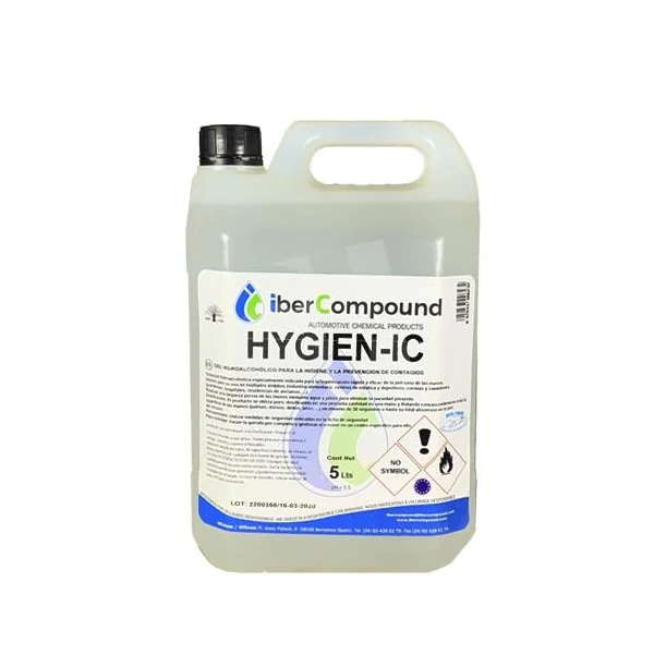 GEL HIDROALCOHOLICO HYGIEN-IC 5L