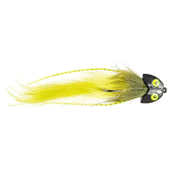 Golden Olive Evo Sculpin Plus streamer - Imagen 3
