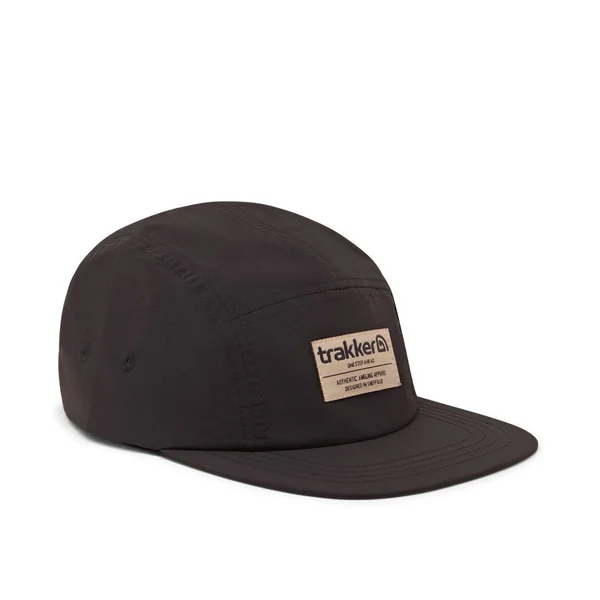 Gorra negra de 5 paneles - Imagen 2