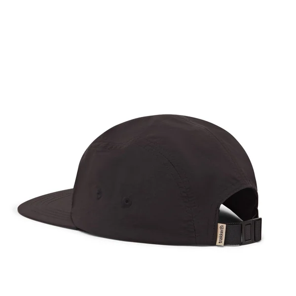 Gorra negra de 5 paneles - Imagen 3