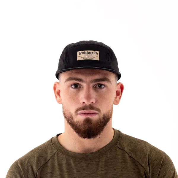 Gorra negra de 5 paneles - Imagen 4