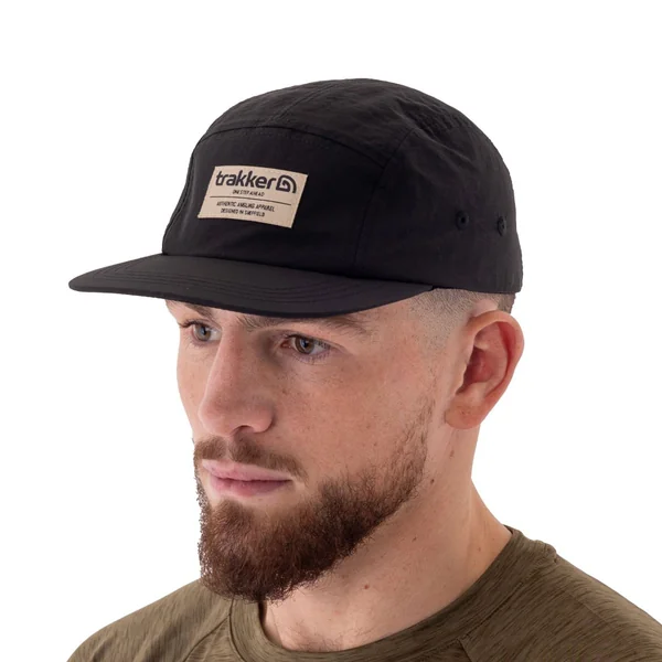 Gorra negra de 5 paneles - Imagen 5