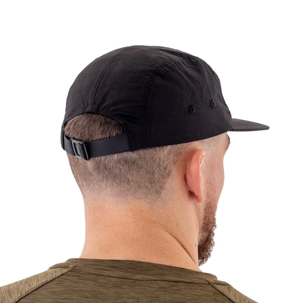 Gorra negra de 5 paneles - Imagen 7