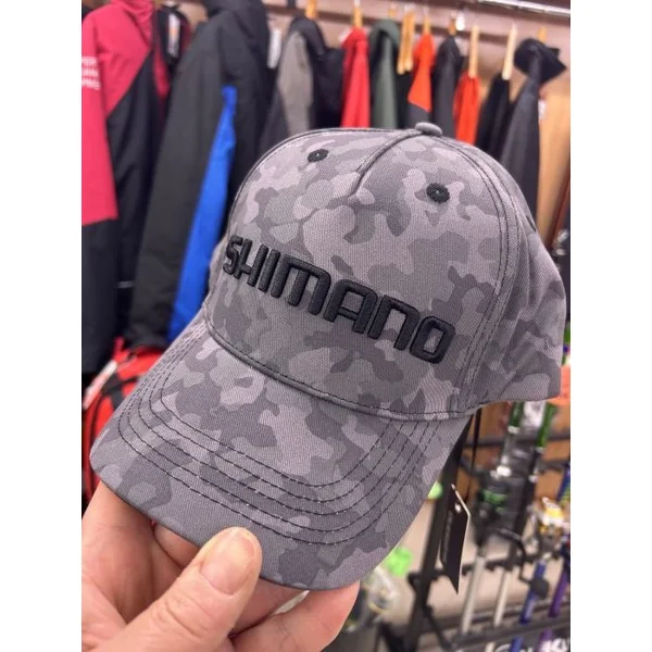 GORRA SHIMANO CAMOUFLAJE GRIS