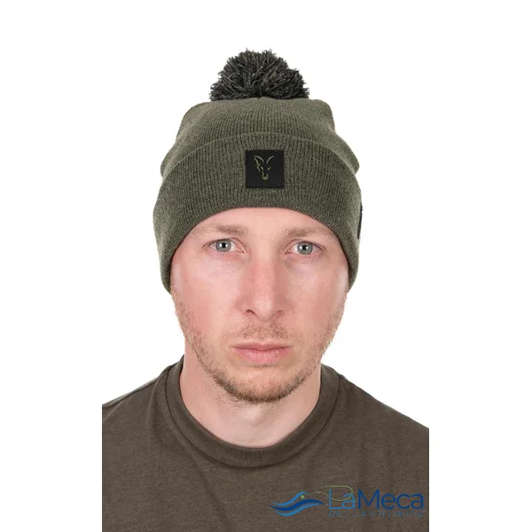 GORRO FOX COLLECTION BOBBLE HAT - VERDE-NEGRO