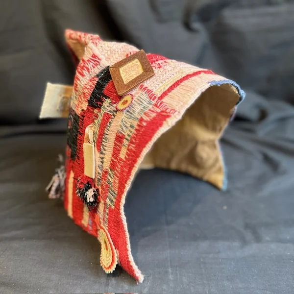 Gorro textil artesanal de Rut Olabarri