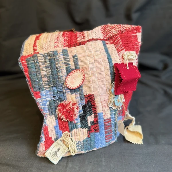 Gorro textil artesanal de Rut Olabarri - Imagen 4