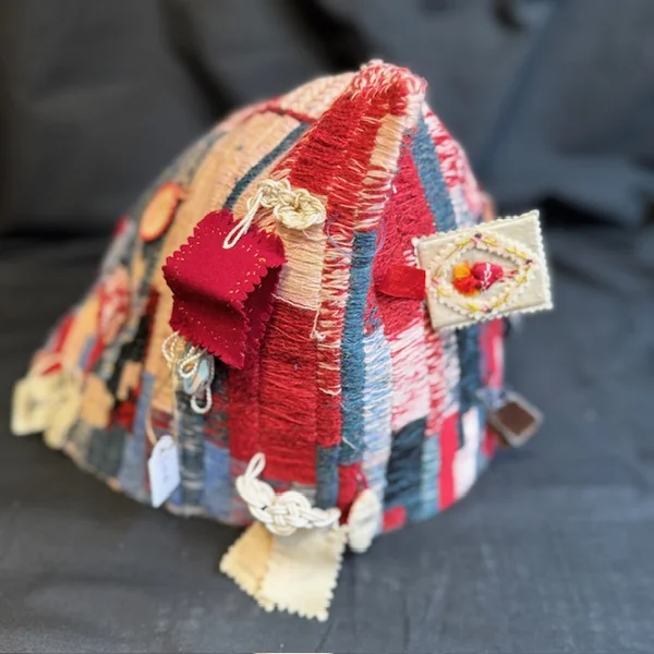Gorro textil artesanal de Rut Olabarri - Imagen 5