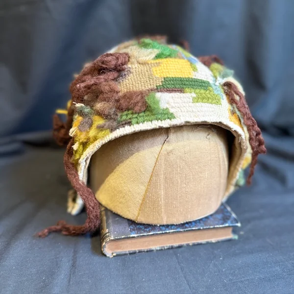 Gorro textil artesanal de Rut Olabarri