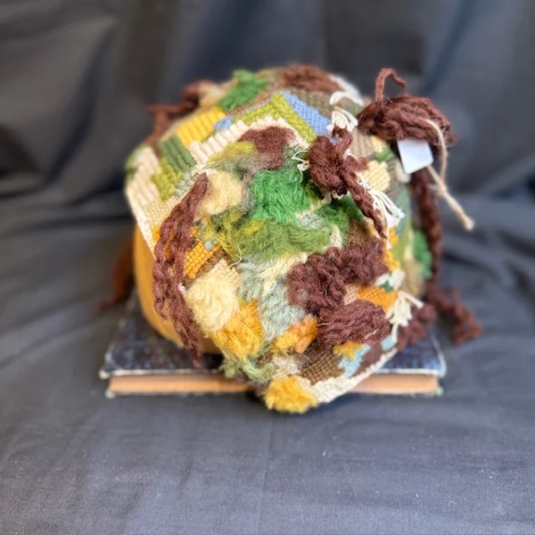Gorro textil artesanal de Rut Olabarri - Imagen 3