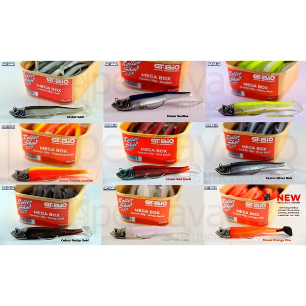 GT-BIO Roller Shad 125 Combo 28g