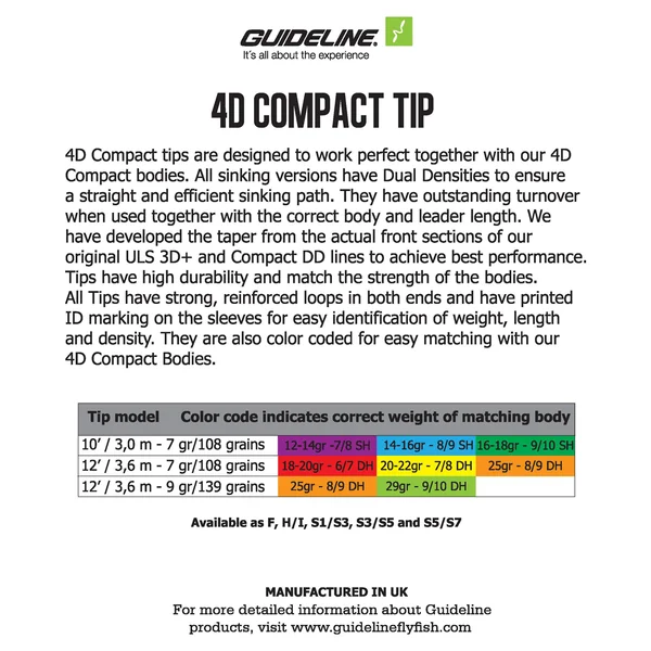 Guideline 4D Punta Compacta 12 pies. - Imagen 4
