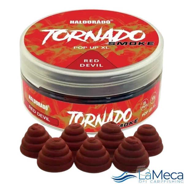 HALDORADO TORNADO SMOKE POP UP XL – RED DEVIL 15MM