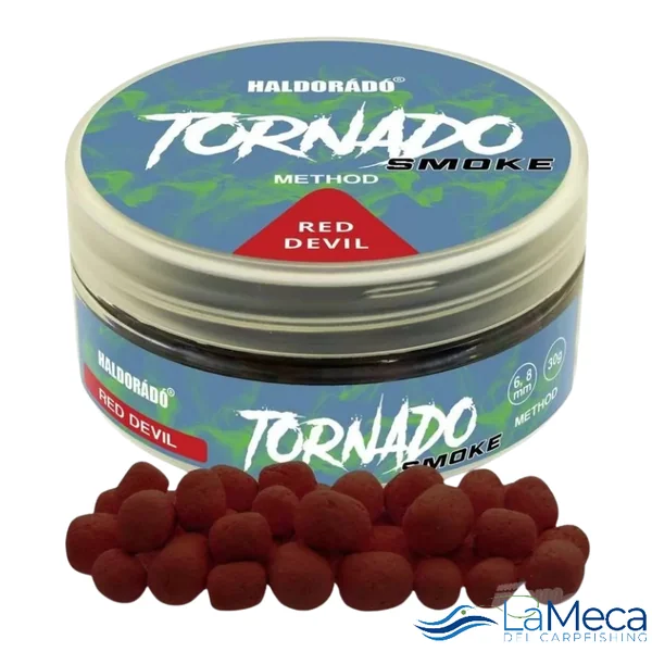 HALDORADO TORNADO WAFTER METHOD SMOKE RED DEVIL 6-8MM