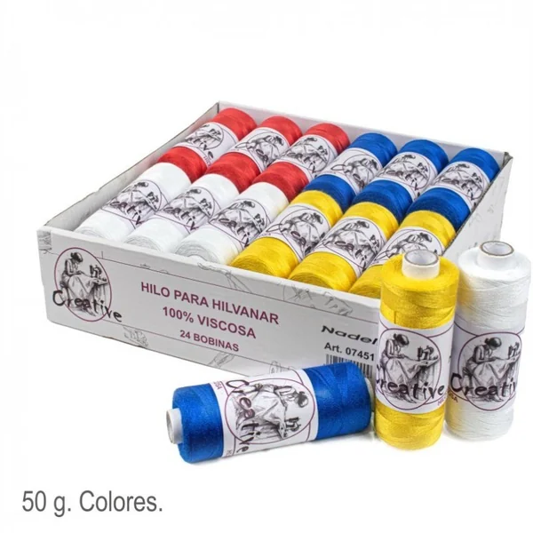 Hilo de Hilvanar Colores Nadel