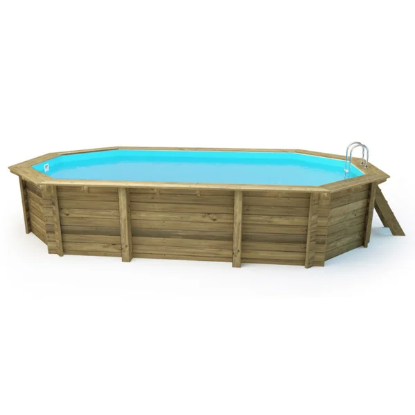 Holzpool "Brazilia 130" 5.86 x 3.86 x 1.30 M - Imagen 3