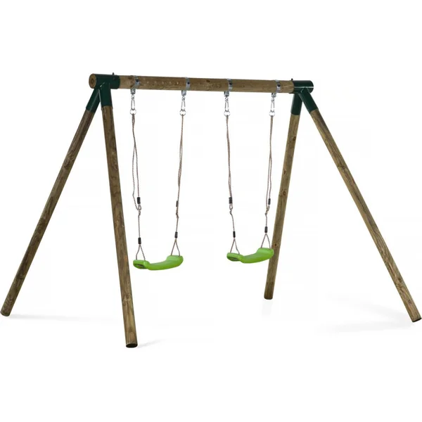 Holzschaukel "Eden" - mit 2 Schaukeln.